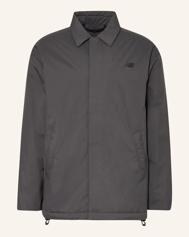 New Balance Funktionsjacke schwarz Dunkelgrau