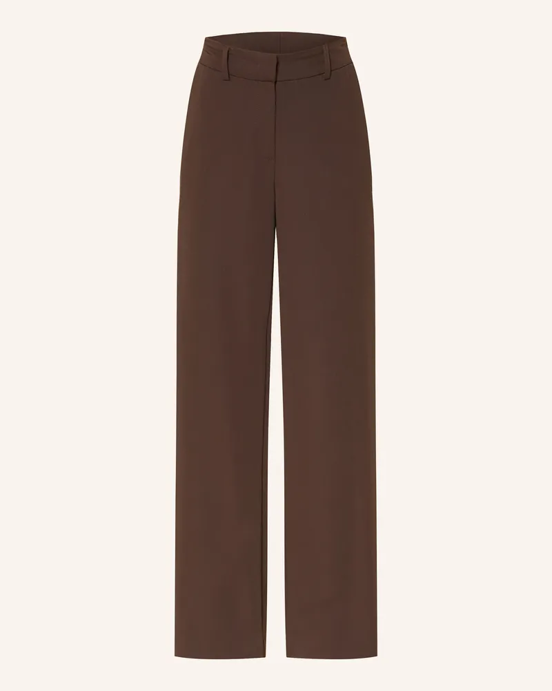 Darling Harbour Marlenehose Dunkelbraun