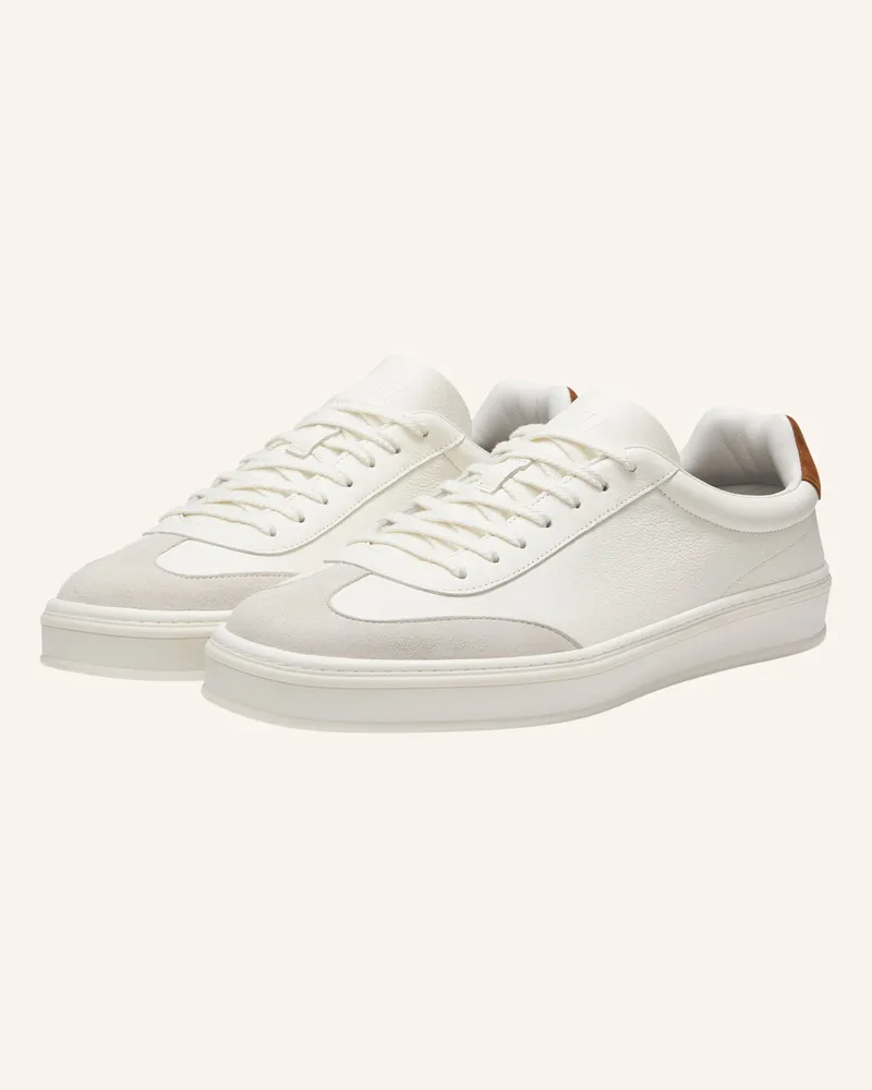 HUGO BOSS Sneaker ZAREK_TENN_SDDR_DB Weiss