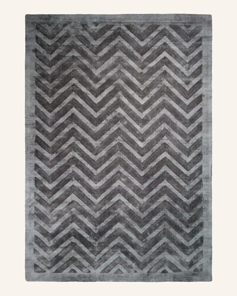Kayoom Kurzflor Teppich LUXURY 410 Grau