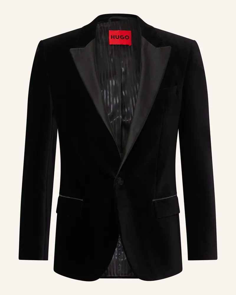 HUGO BOSS Smoking-Sakko HENRY Slim Fit aus Samt 001