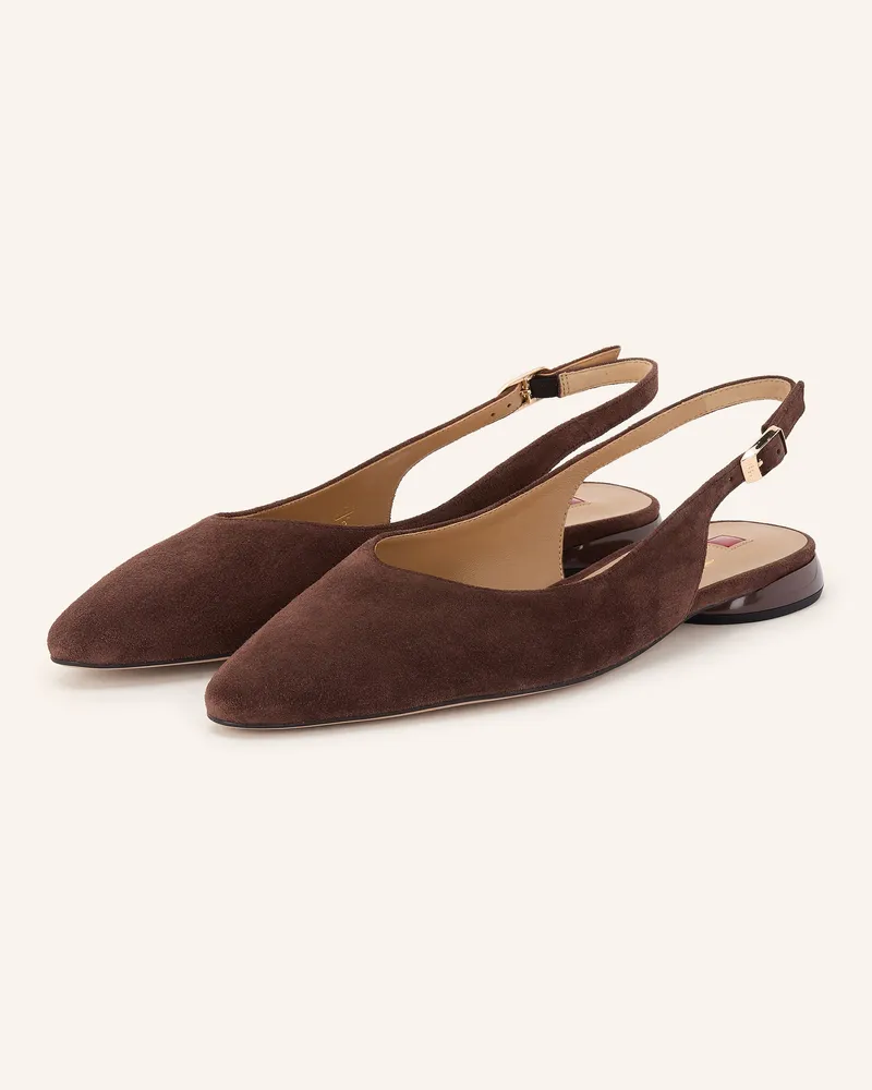 Högl Slingballerinas braun Dunkelbraun