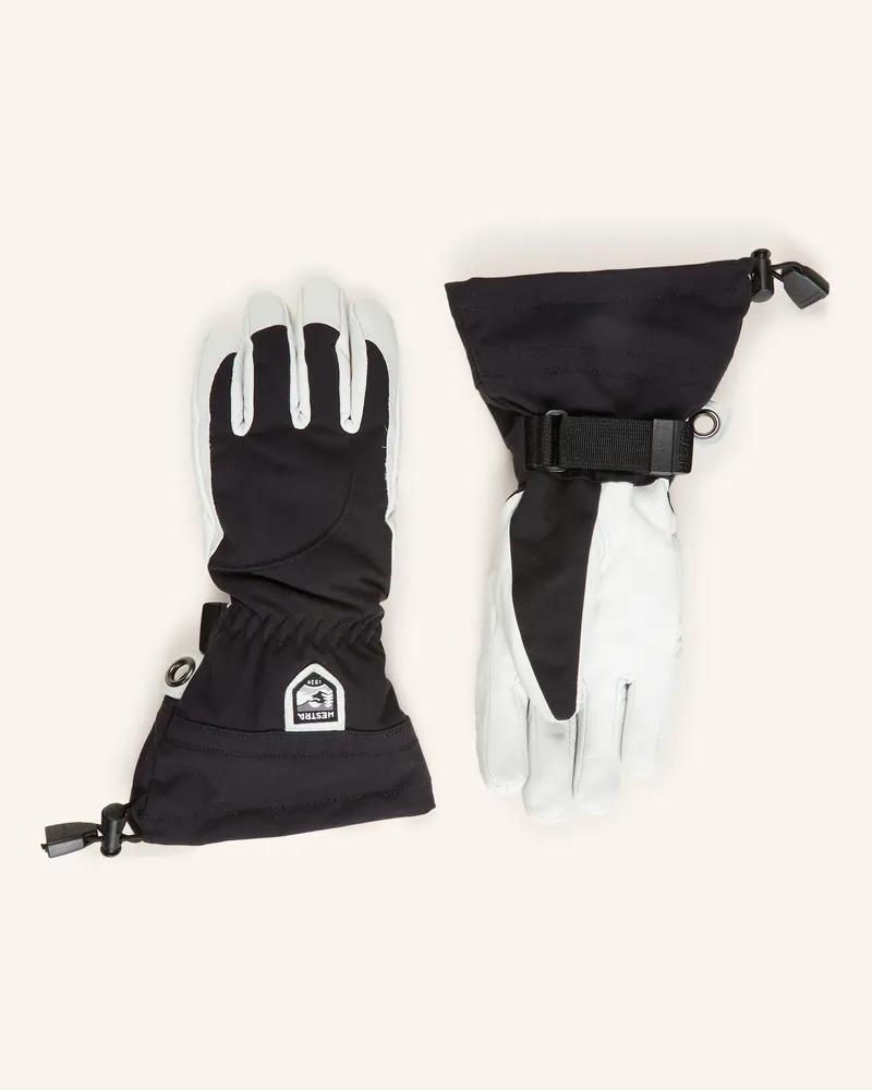 Hestra Skihandschuhe Heli schwarz Schwarz
