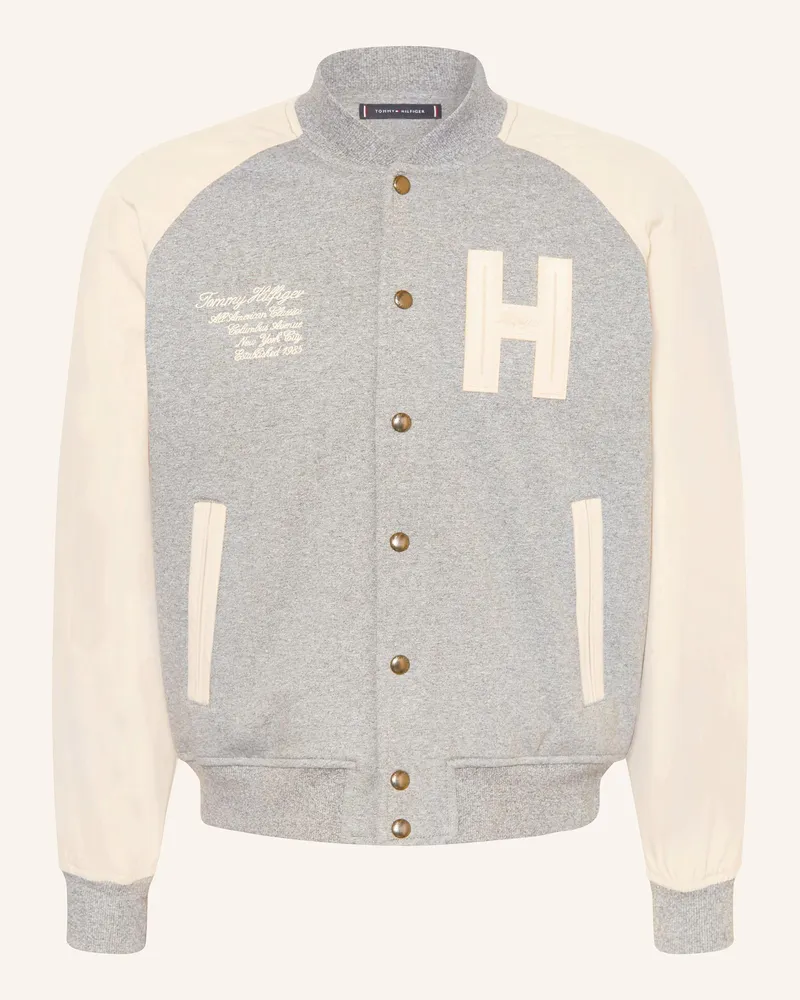 Tommy Hilfiger College-Jacke grau Grau