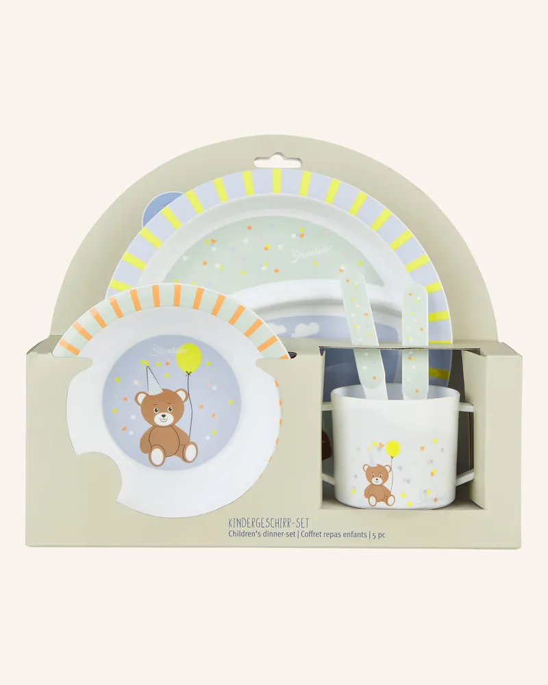 Sterntaler Geschirrset FAMILIE Bär Weiss