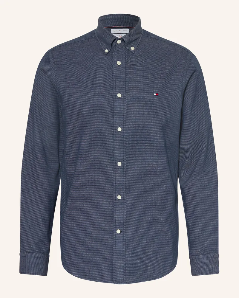 Tommy Hilfiger Hemd Regular Fit blau Dunkelblau
