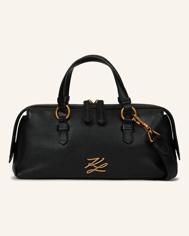 Karl Lagerfeld Bowlingtasche schwarz Schwarz