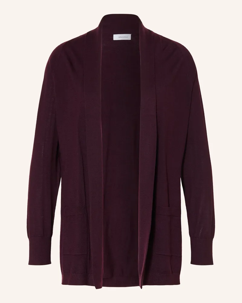 Darling Harbour Strickhülle Aus Merinowolle lila Plum