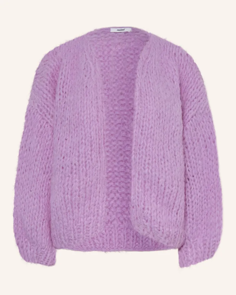 MAIAMI Strickhülle Mit Alpaka lila Helllila