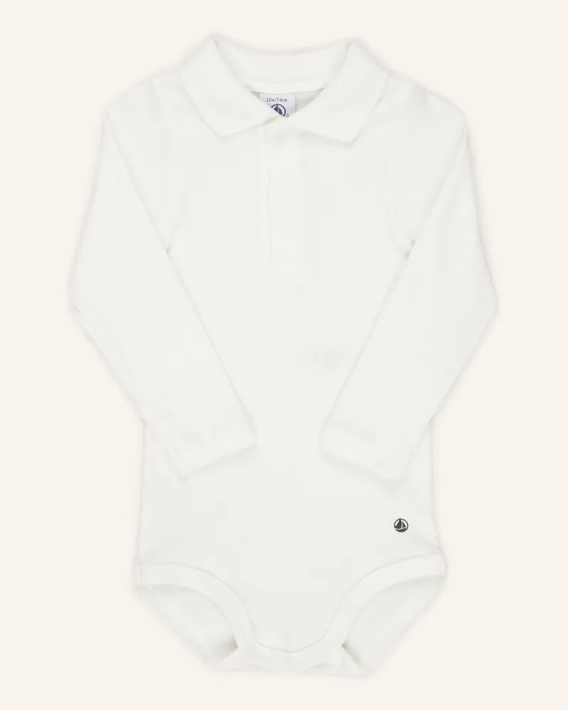 Petit Bateau Body weiss Ecru