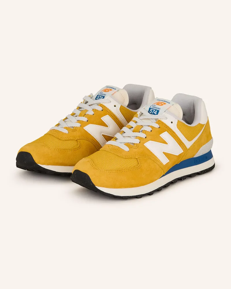 New Balance Sneaker 574 Dunkelgelb