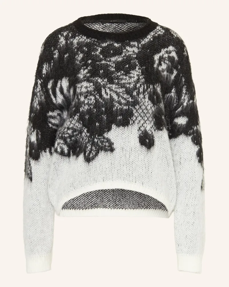 Oui  Pullover schwarz Schwarz