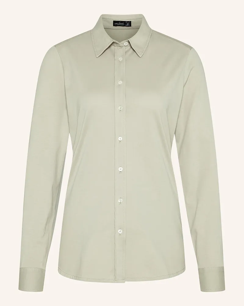 van Laack Jerseyshirt Modern Fit braun Beige