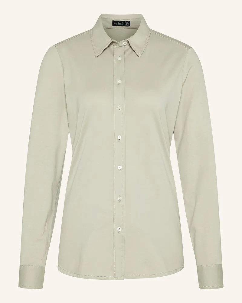 van Laack Jerseyshirt Modern Fit braun Beige