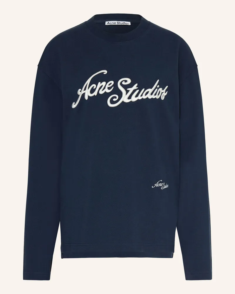 Acne Studios Longsleeve Dunkelblau