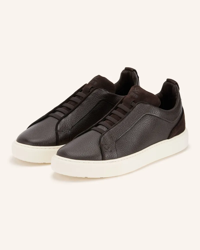Lloyd Slip-On-Sneaker Metro Flex braun Dunkelbraun