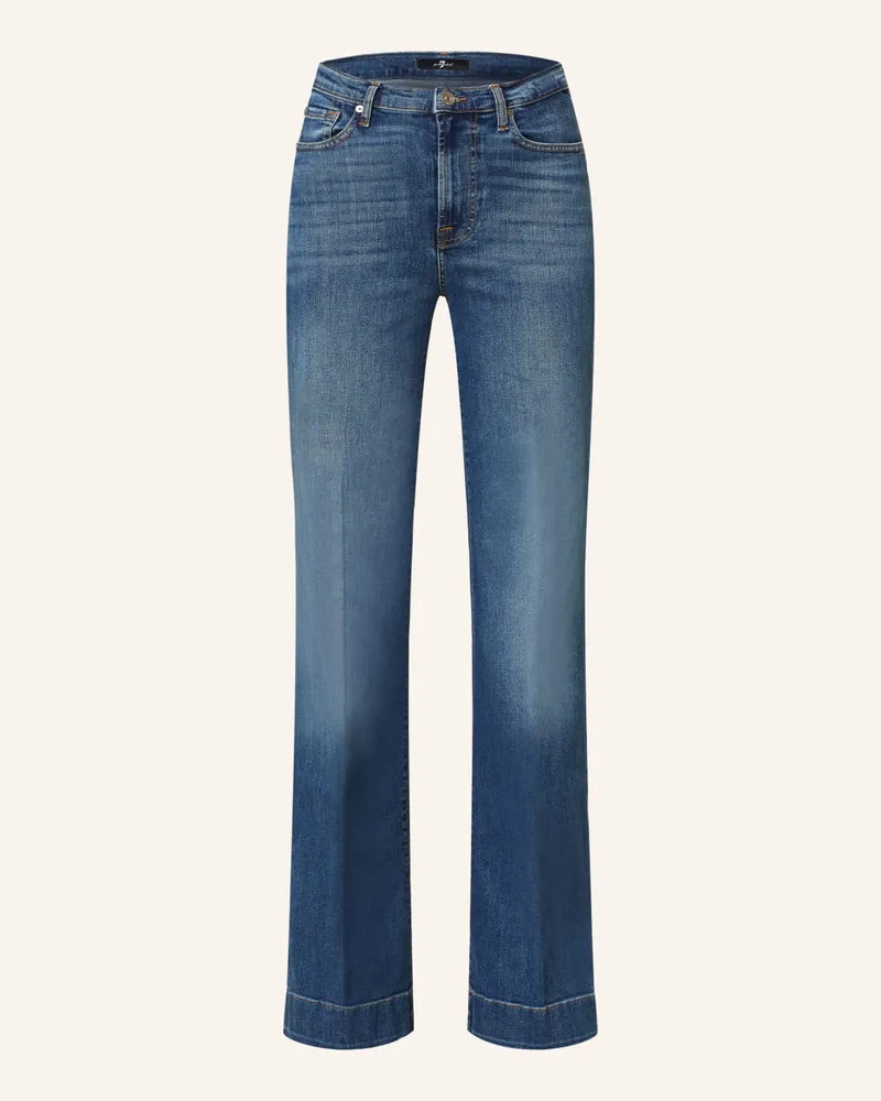 7 for all mankind Flared Jeans MODERN DOJO Blau