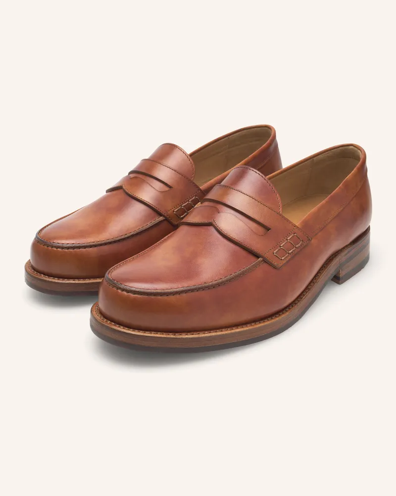 Heinrich Dinkelacker Loafer Janosh K Plain Tc braun Cognac
