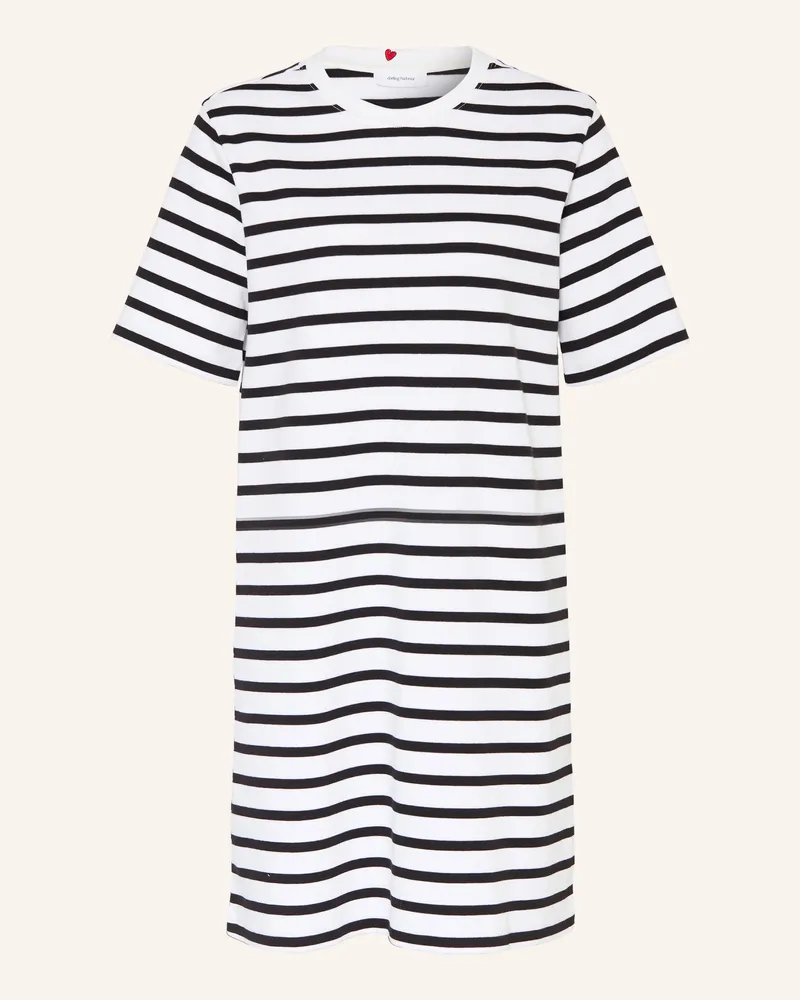 Darling Harbour Jerseykleid schwarz White