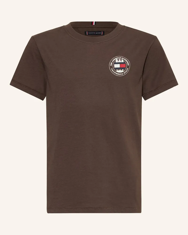 Tommy Hilfiger T-Shirt CIRCLE Braun