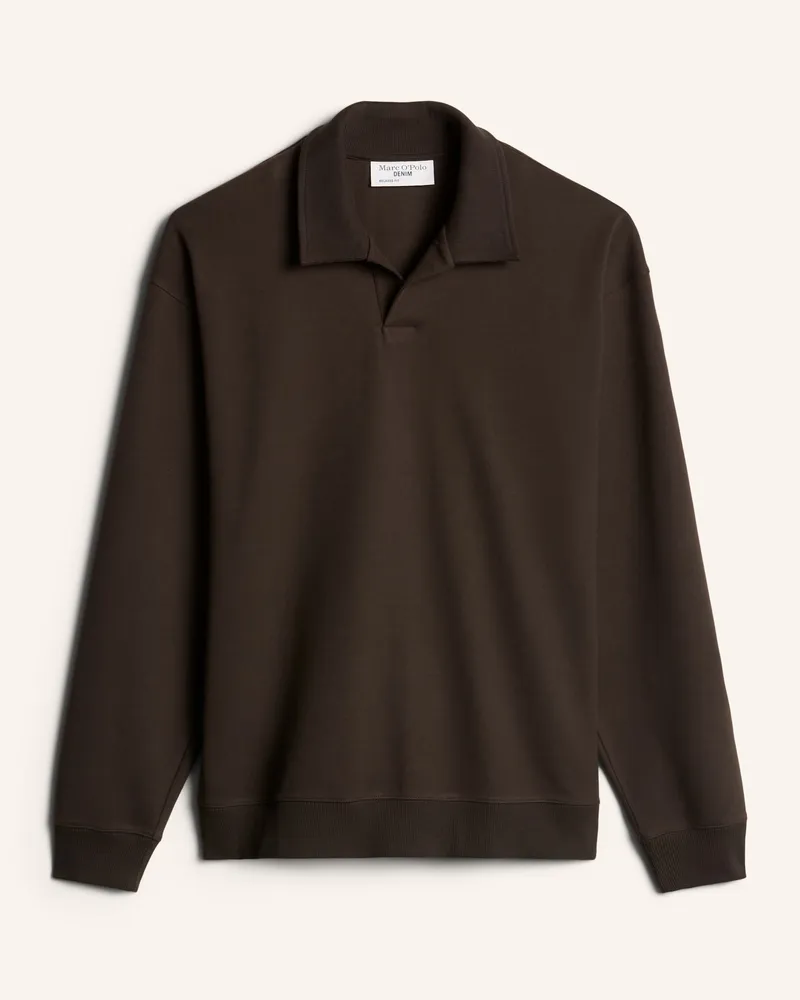 Marc O'Polo Sweatshirt braun Dunkelbraun
