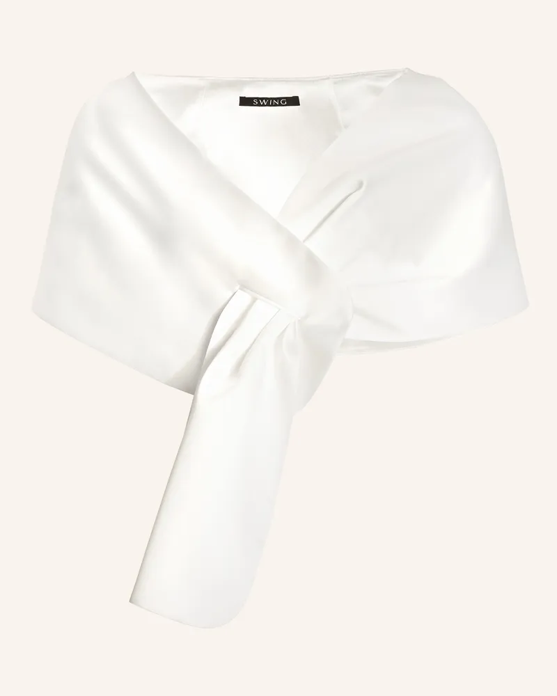 Swing Stola weiss Weiss