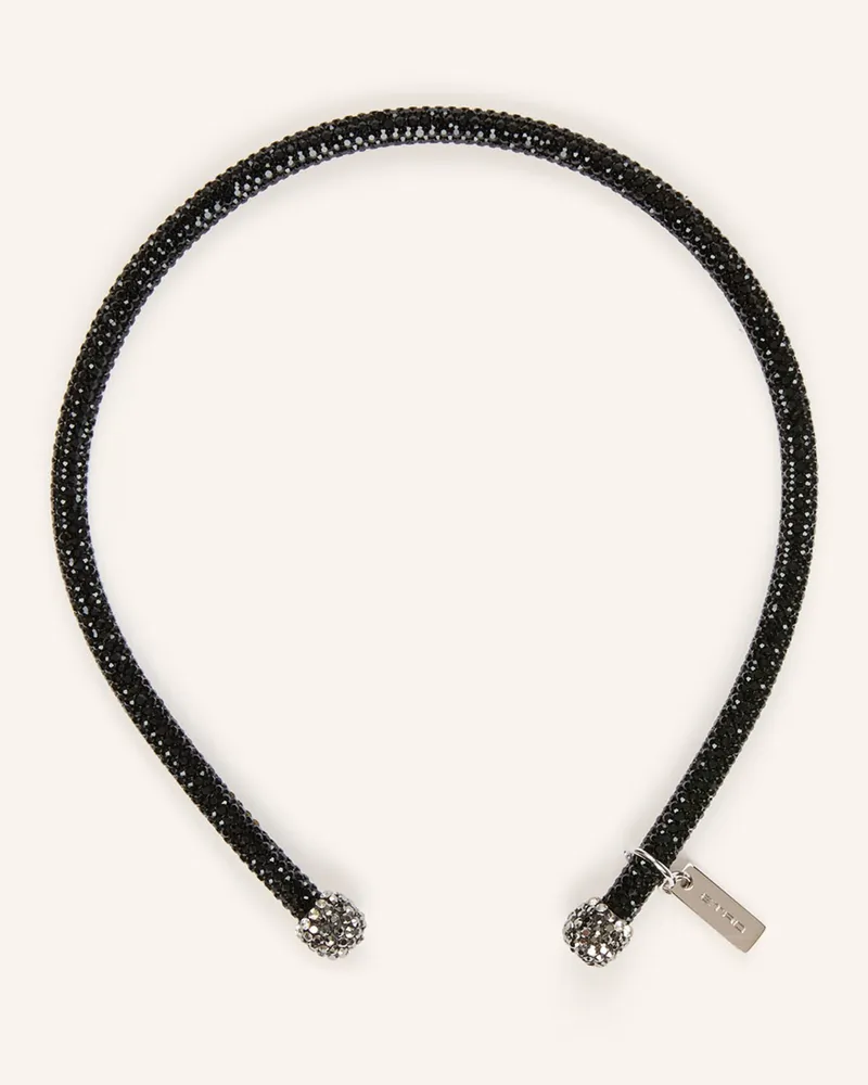 Etro Haarreif Mit Schmucksteinen schwarz Schwarz