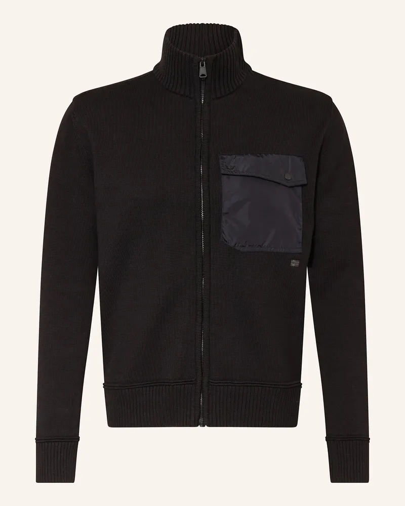 Napapijri Strickjacke D-BERTI Schwarz