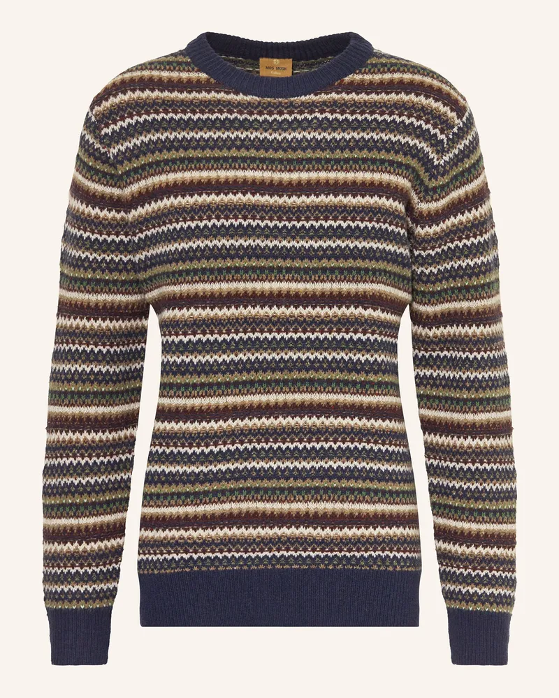 Mos Mosh Pullover MMGLAPORTE ICE Dunkelblau