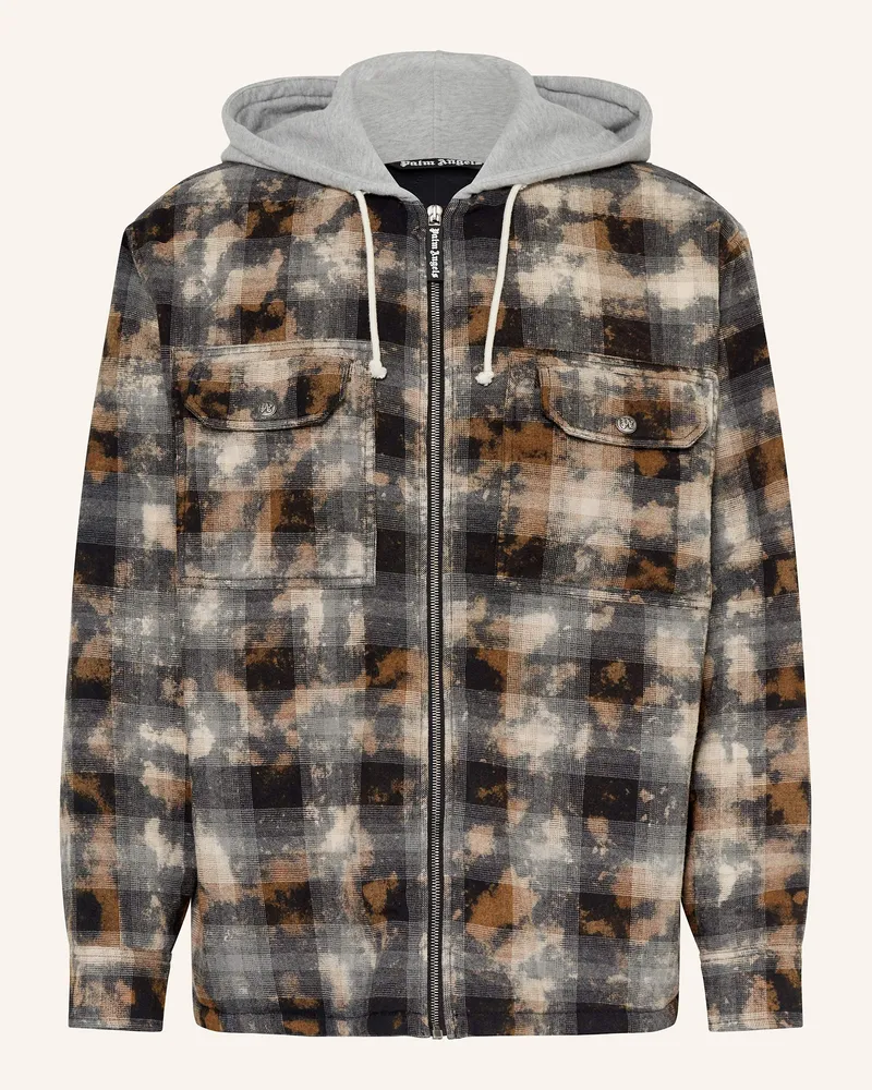 Palm Angels Overshirt Dunkelgrau