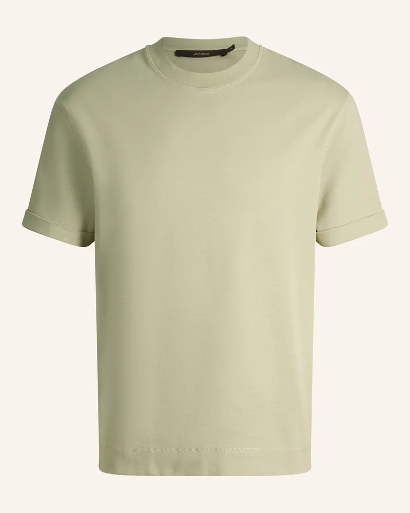 windsor. T-Shirt gruen Oliv