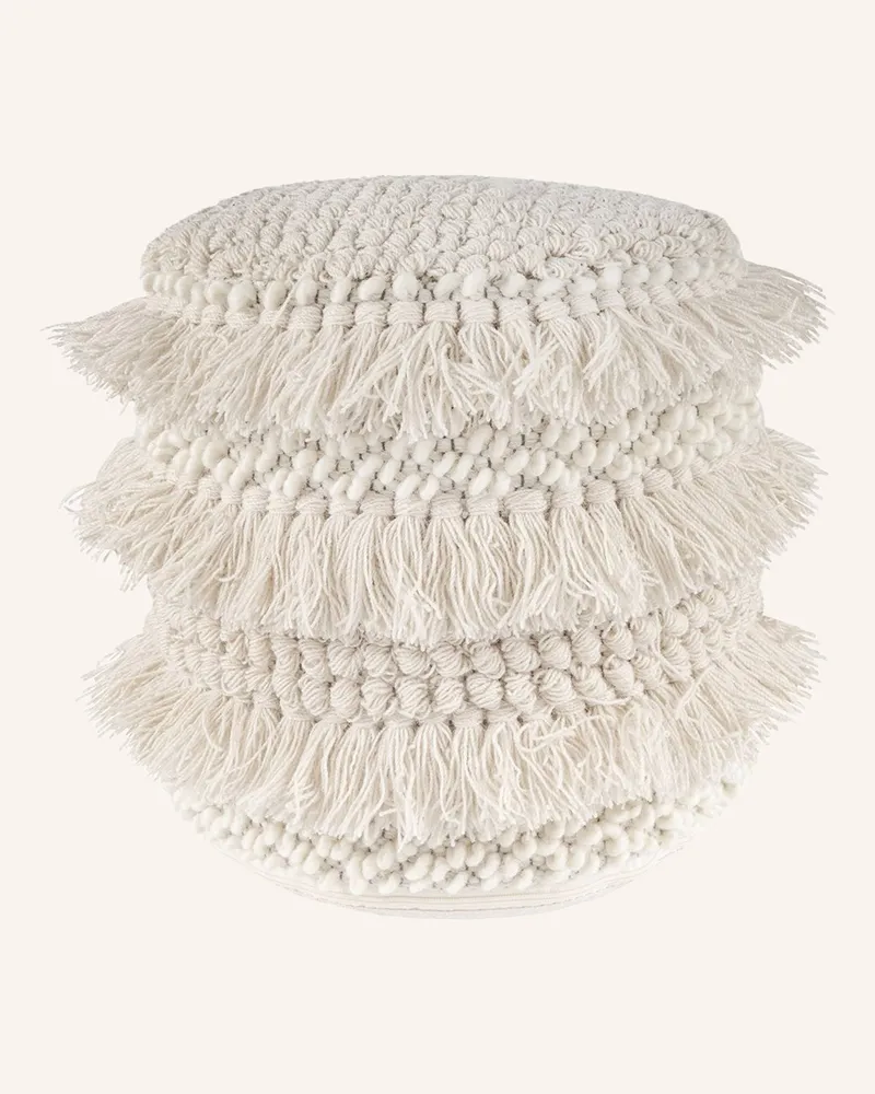 Kayoom Sitzkissen Pouf BOHIST NATURAL Nude