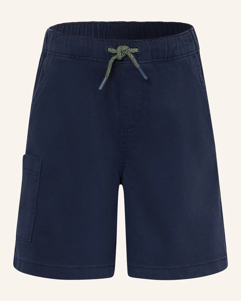 S.Oliver Cargoshorts blau Dunkelblau