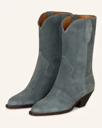 Isabel Marant Cowboy Boots DAHOPE - BLAUGRAU Gruen