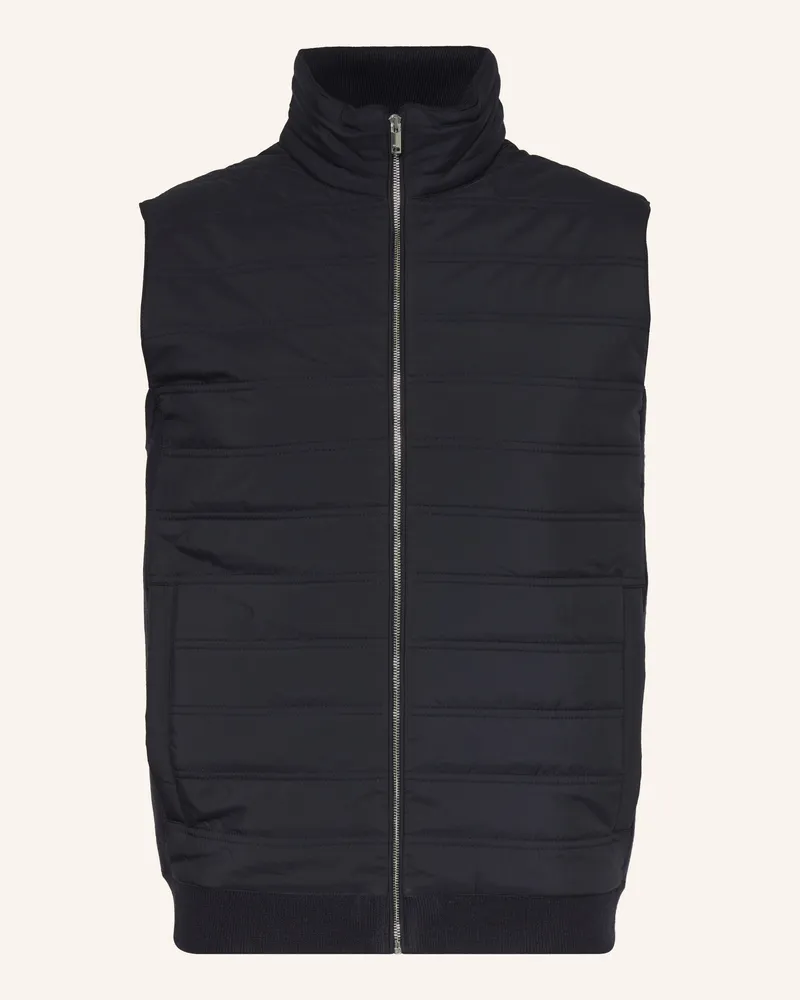 Reiss Weste WILLIAM im Materialmix Dunkelblau