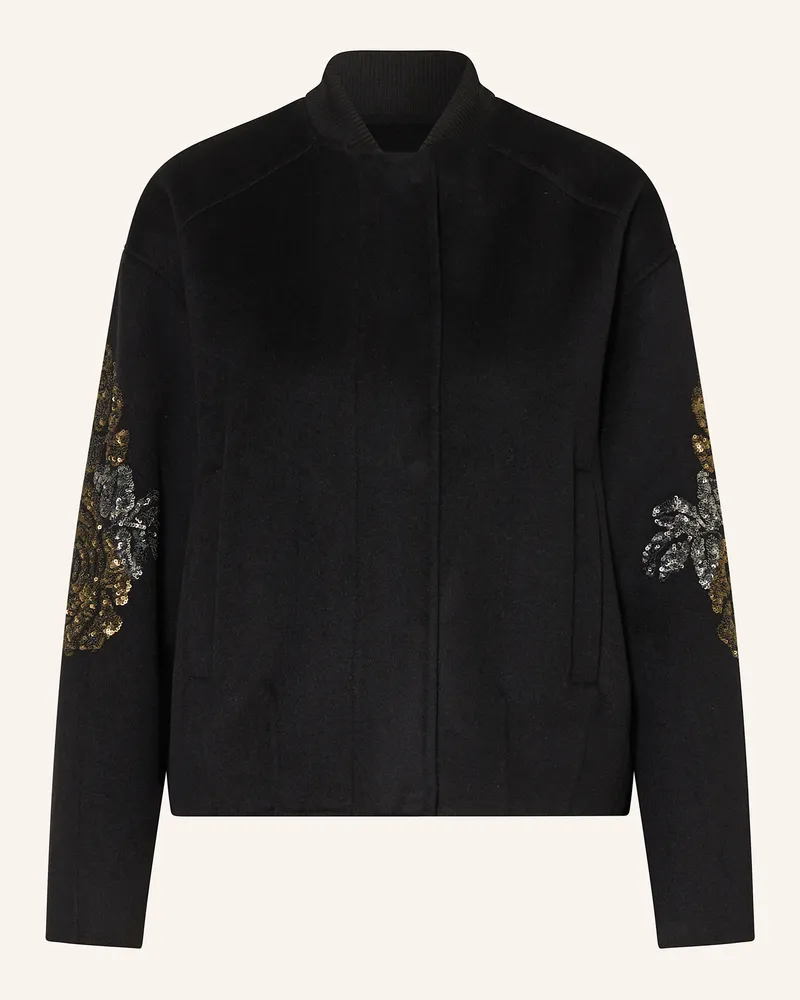 Blonde No. 8 Jacke CHRISTY mit Pailletten Schwarz