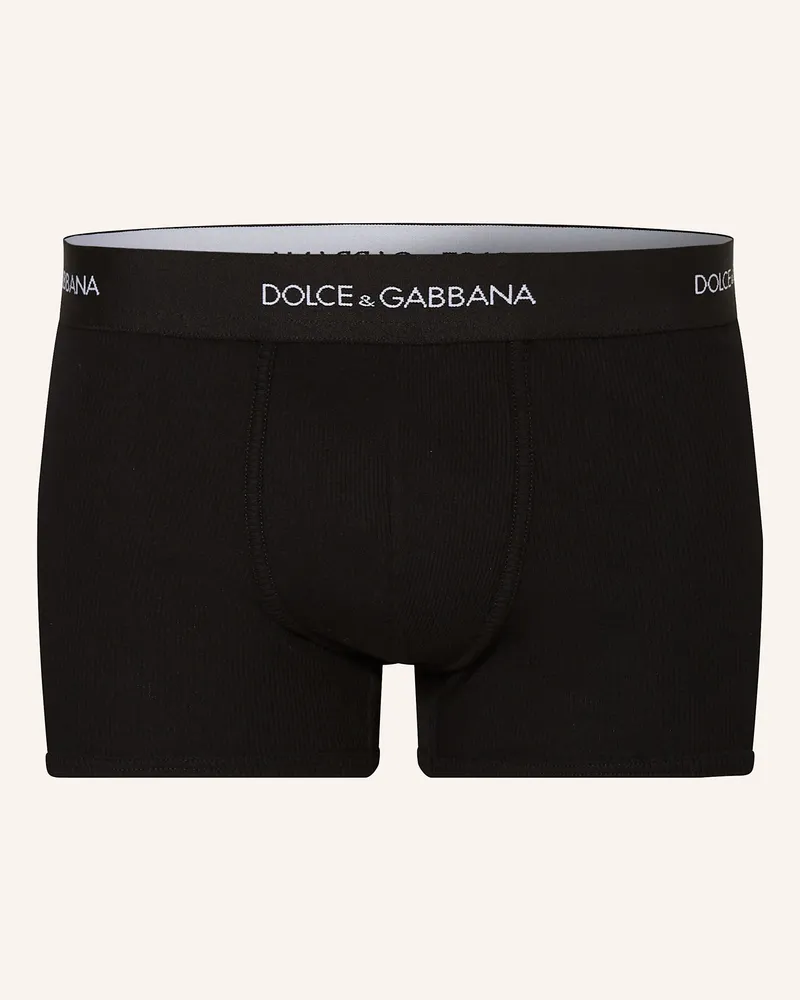 Dolce & Gabbana Boxershorts schwarz Schwarz