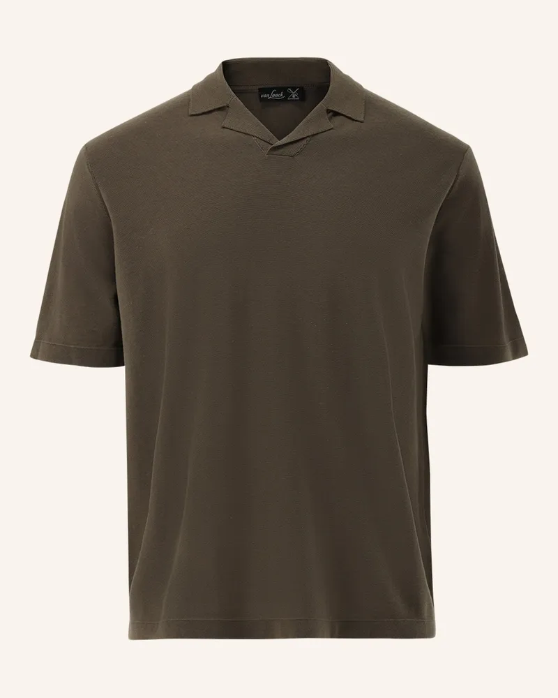 van Laack Poloshirt Grün