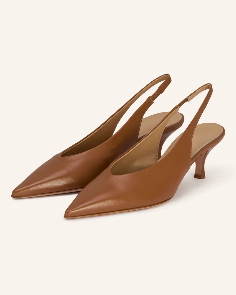 Thea Mika Slingpumps Vladaxx braun Camel