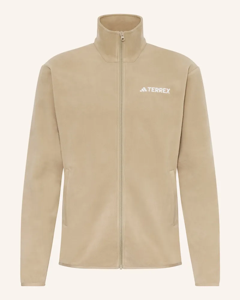adidas Fleecejacke Multi Essentials gruen Beige