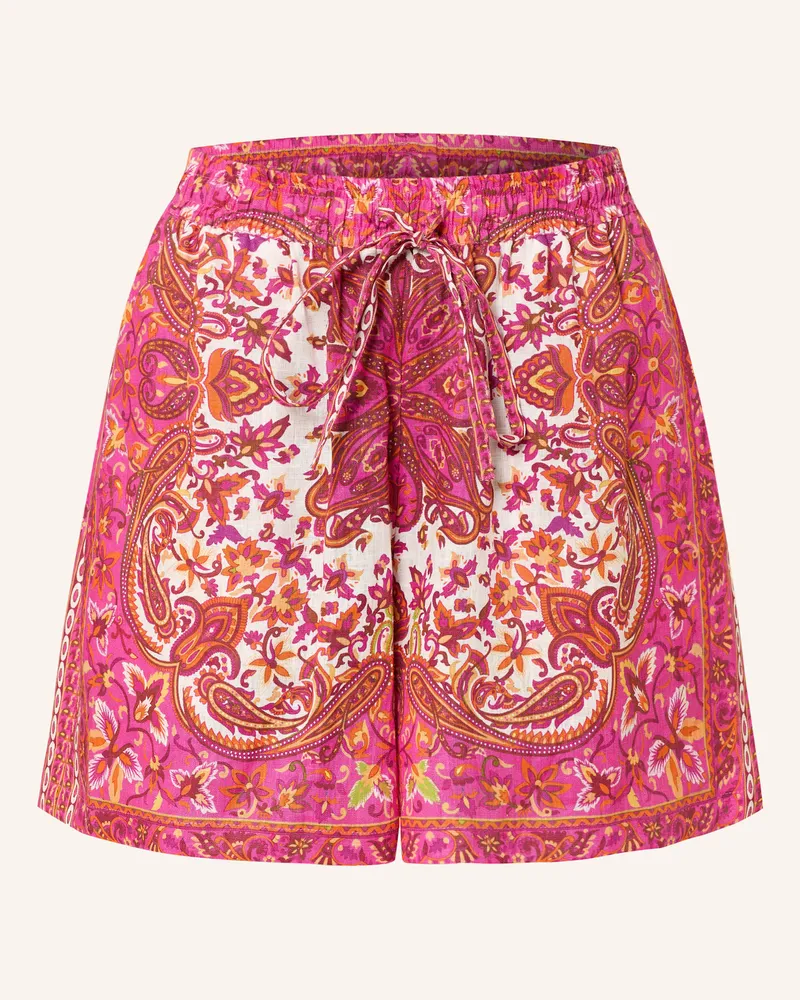 Mrs & HUGS Leinenshorts Pink