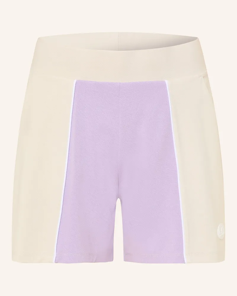 EA7 Tennisshorts Sporting Club lila Beige