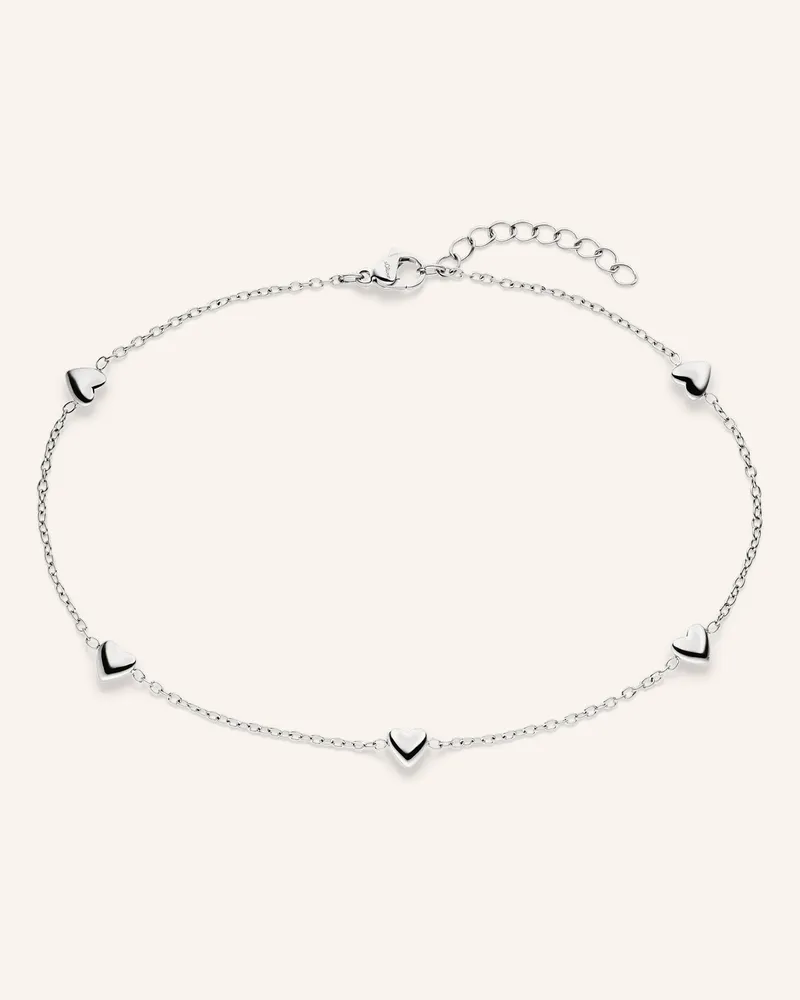 S.Oliver Fußkette  Aus  Edelstahl silber Silber