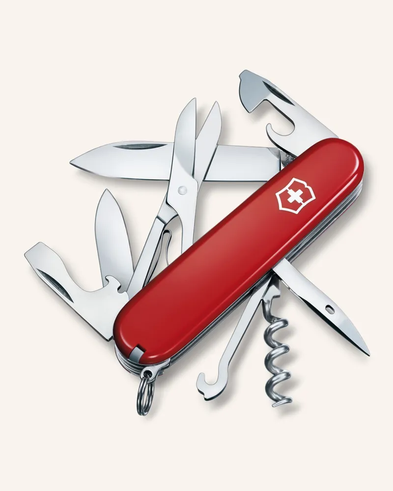 Victorinox Taschenmesser Climber rot Rot
