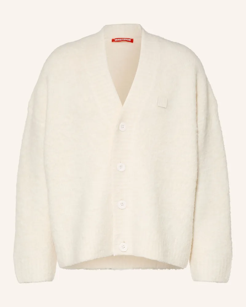 WRSTBHVR Strickjacke Raso v2 weiss Creme