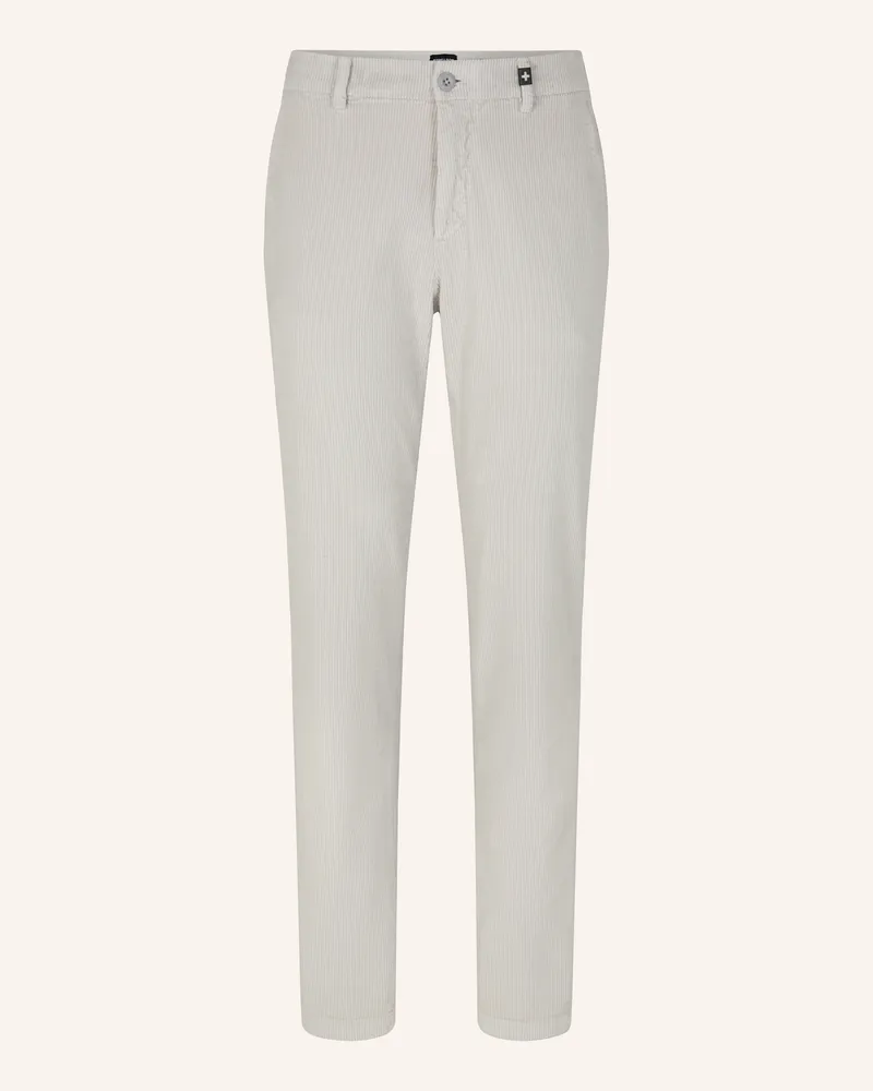 Strellson Cordhose grau Hellgrau
