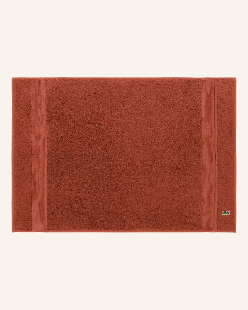 Lacoste Badematte LLECROCO Braun