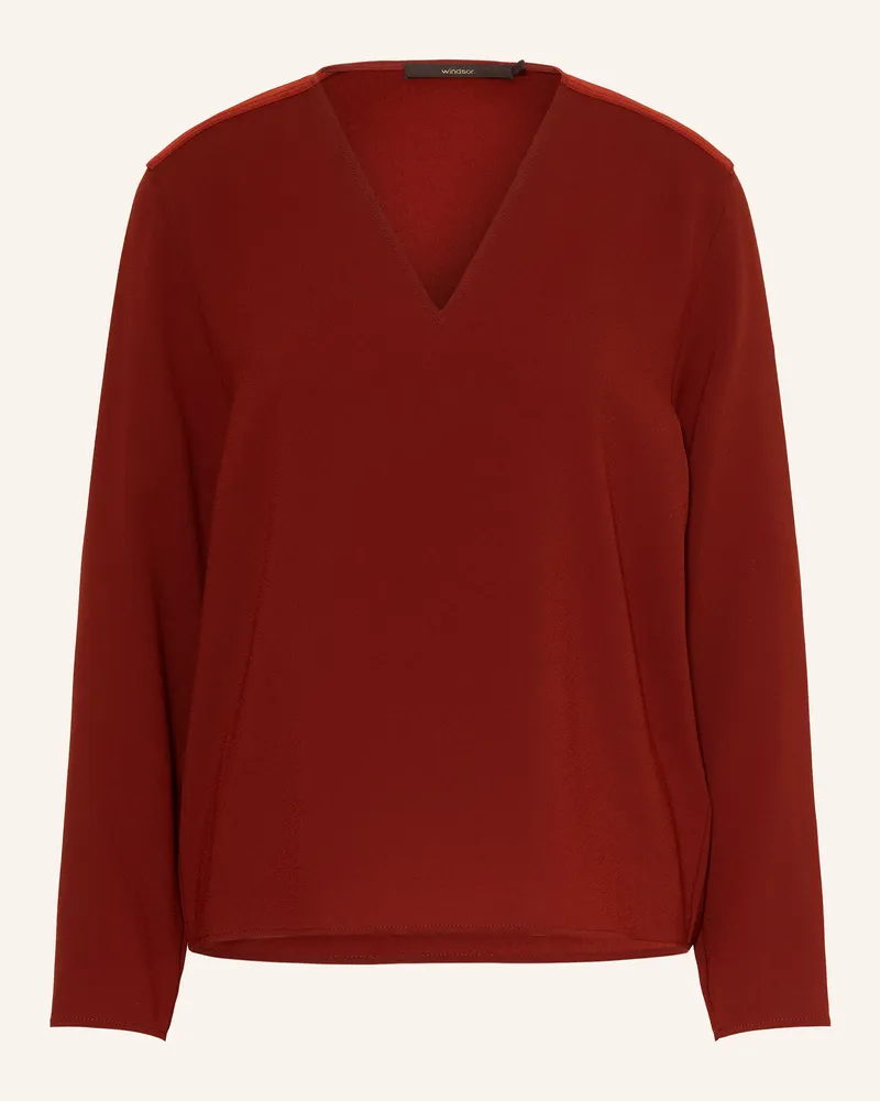 windsor. Blusenshirt rot Dunkelrot