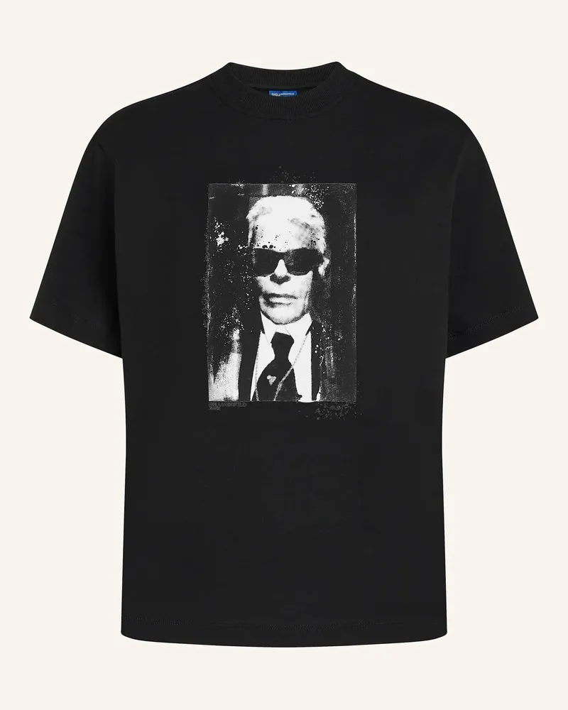 Karl Lagerfeld T-Shirt schwarz Schwarz