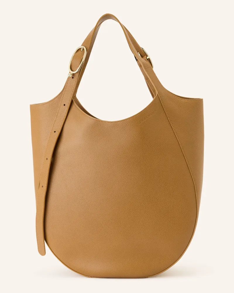 Longchamp Beuteltasche Le Foulonné Xl braun Camel